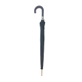 High quality black PG rubber hook handle automatic straight umbrella